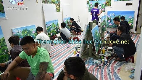 Giới thiệu khóa học vẽ tranh tường (khóa K2), do trung tâm Mỹ thuật Việt tổ chức. Zalo:0969.033.288