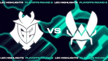 VIT v G2 | Match Highlights | Playoffs Round 2 | 2022 LEC Spring