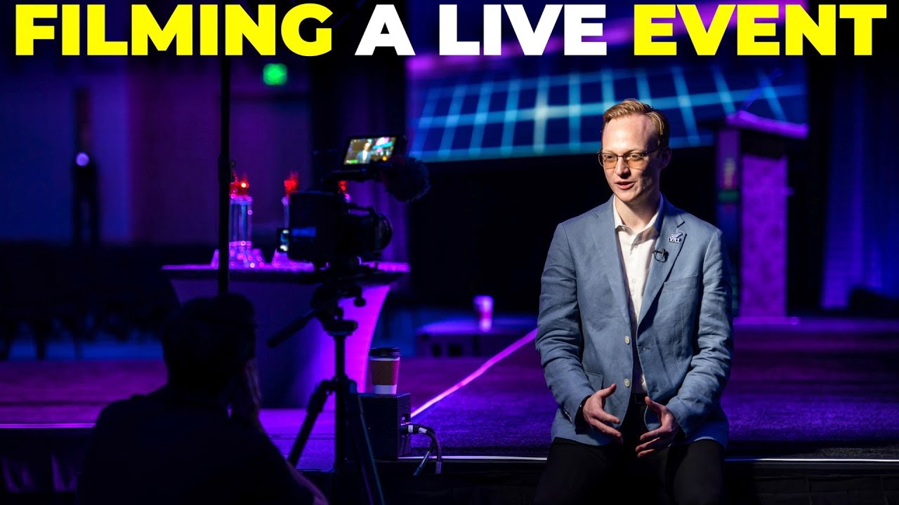 How to film LIVE Events: Tips + BTS - YouTube