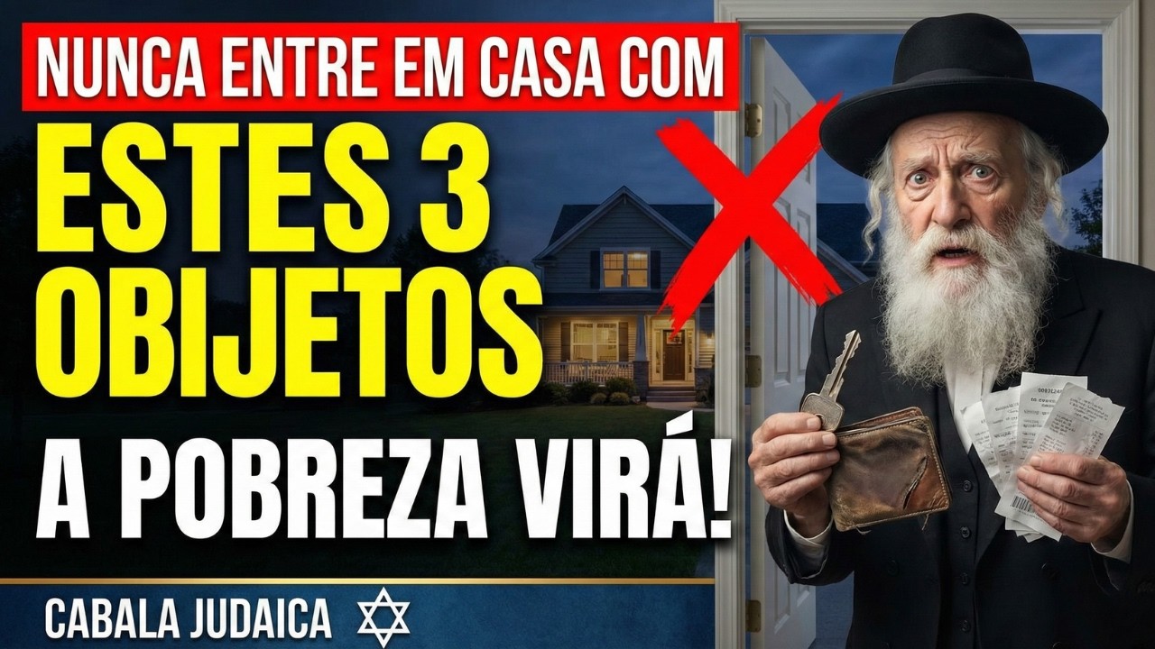 🔴NUNCA entre em casa com estes 3 objetos nas mãos — a pobreza virá em seguida | Cabala
