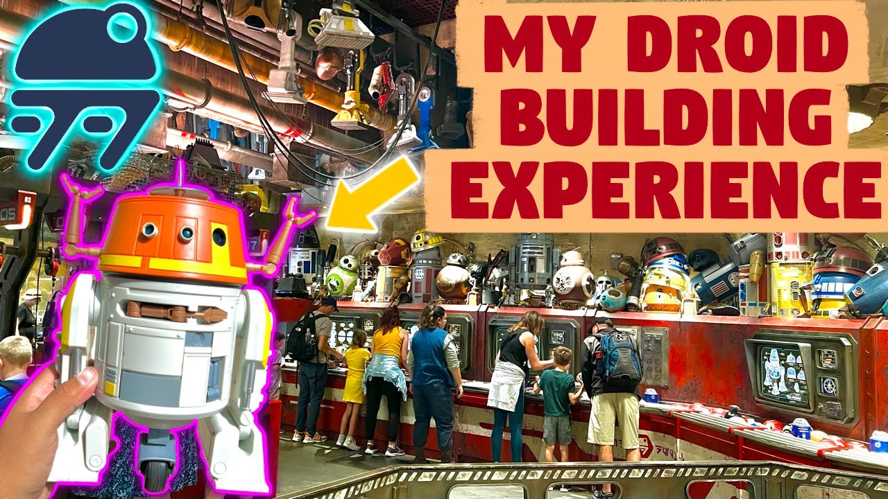 My First Time Building A Droid At Disneyland | Funny Stormtrooper Interactions In Galaxy’s Edge