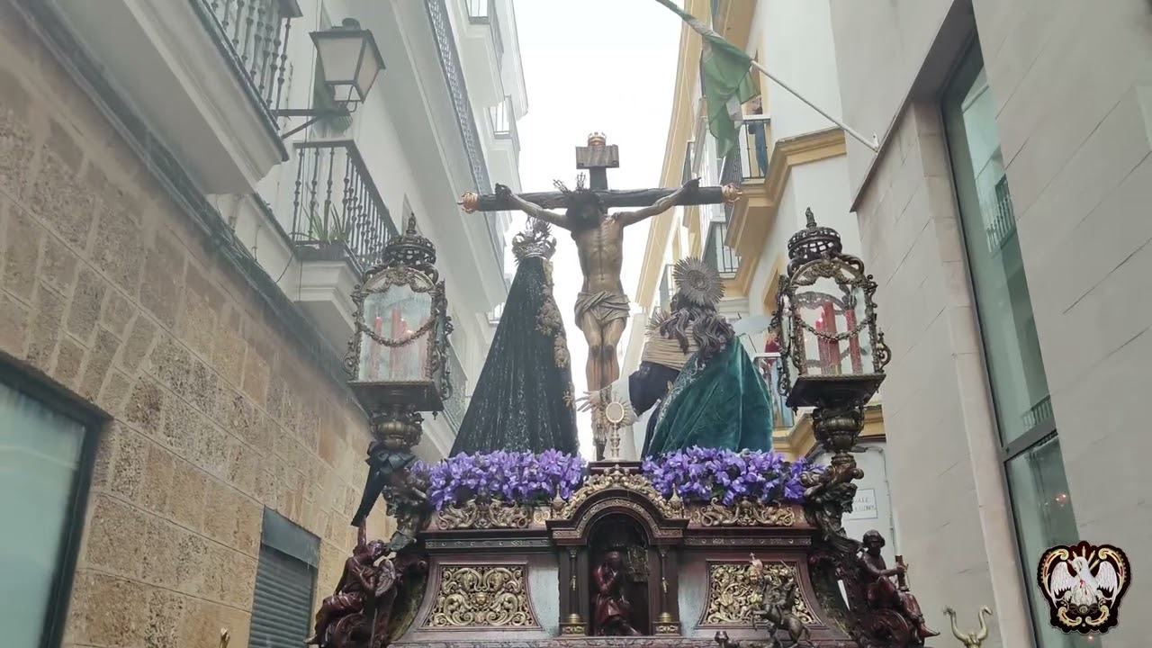 BAJO LA LLUVIA Piedad, c/ Cobos con Cristóbal Colón, Martes Santo Cádiz 2025
