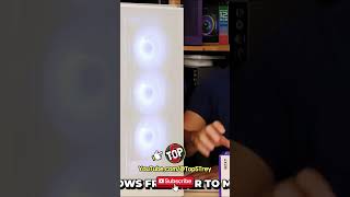 Maximum Airflow, Sleek Design: NZXT H7 Flow 2024 #shorts