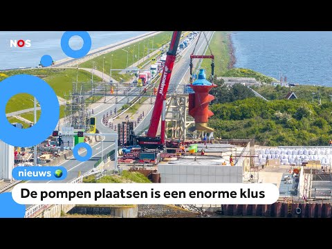 Nieuwe pompen moeten zorgen dat IJsselmeer niet overstroomt
