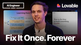 How Lovable self-improves every hour — Benjamin Verbeek, Lovable