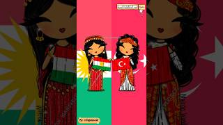 ❤️‍☀️‍💚🇹🇷Kurdistan & Turquie - Illustration De Tenue Kurdish & Turkiye Maison Wanderlust