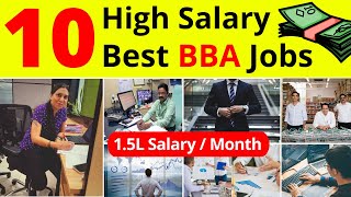 Top 10 High Salary BBA Jobs & Course Details In Hindi || Best BBA Courses || Best BBA Jobs