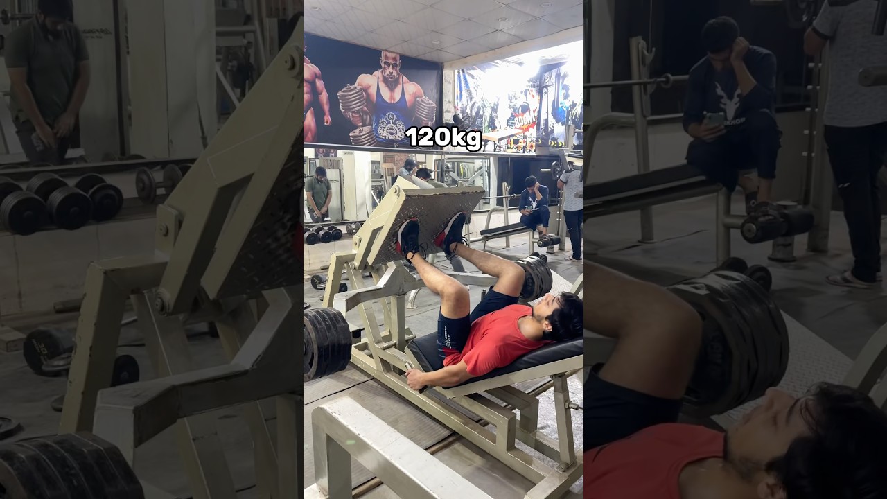 LEG PRESS challenge 💪!! 