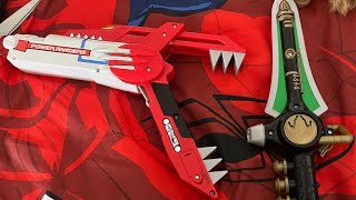 Playmate's Mighty Morphin Power Rangers' Re-Ignition Dragon Dagger + Blade Blaster