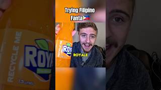 Trying Filipino Fanta🇵🇭 #philippines #filipino #foodreview #mukbang #cebu