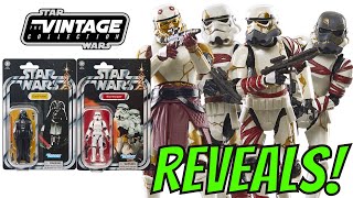 Hasbro Reveal Vintage Collection Night Troopers 4 Pack + Darth Vader & Stormtrooper from A New Hope!