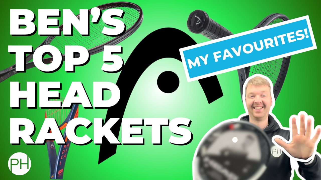 REVIEW: TOP 5 HEAD TENNIS RACKETS 2024 | Tennis Coach | Racquet Review ...