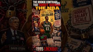 How One Rookie Contract Triggered the First NBA Lockout #fyp #nba  #basketball #nbastory