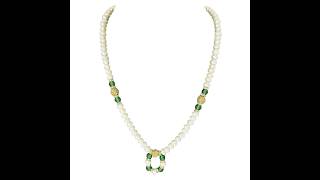 Pearl Green Onyx Necklace — 5 Looks, One Necklace, Zero Regrets (SN1092 SDJ)