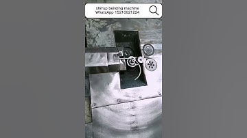stirrup rebar bending machine working video stirrup bender stirrup rebar bending machine bending