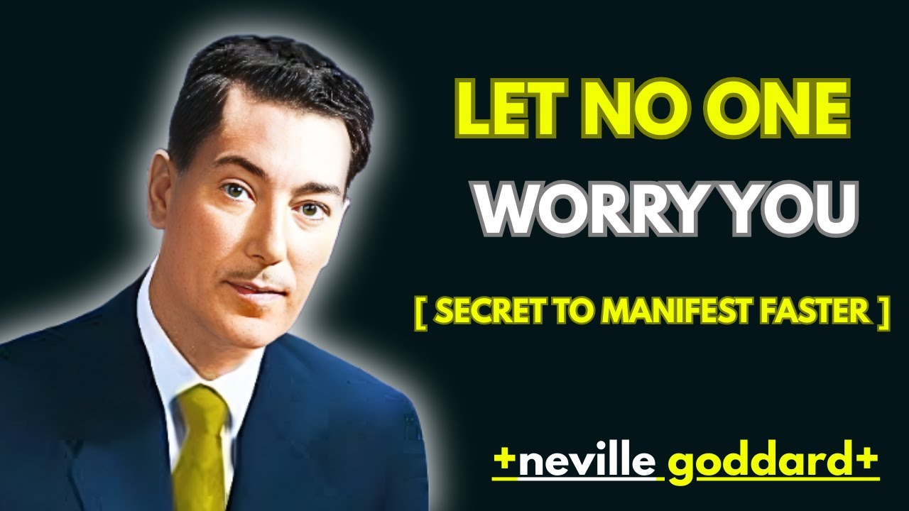 Neville Goddard - If You Knew This Secret, You Will Manifest Faster