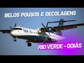 Aeroporto de Rio Verde - Goiás, veja pousos e decolagens de hoje   22 04 202