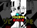 唯一ゾロの背中を傷つけた男#shorts#ワンピース