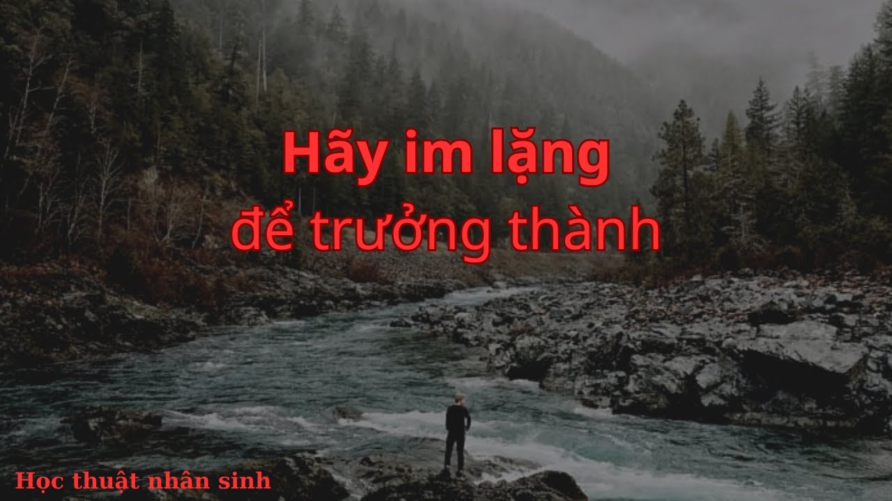 Im lặng không phải là thua cuộc — đó là khi ta vượt lên trên.”