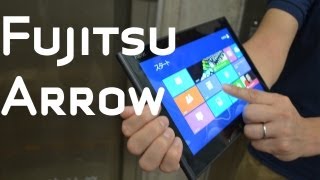 Fujitsu Arrow Tab - 10.1-inch Windows 8 Tablet sporting Intel Atom Clovertrail and 3G