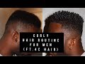 Curly Hair Routine For Men (4c hair)