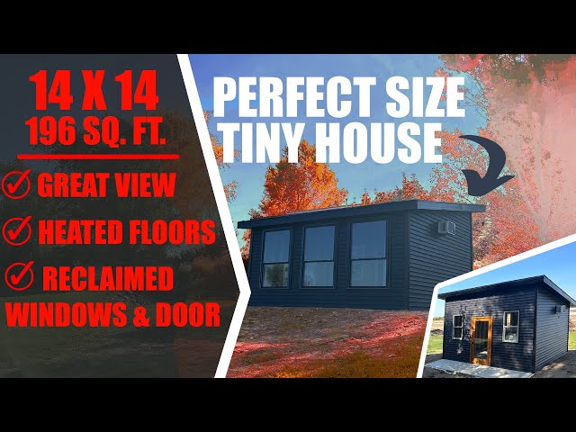 14 X 14 Cabin Plans 14 X 40 Tiny Home Designs, Floorplans, Costs And