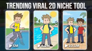 Make Money with 2D AI Animation (100% FREE Tools) | Step-by-Step Tutorial