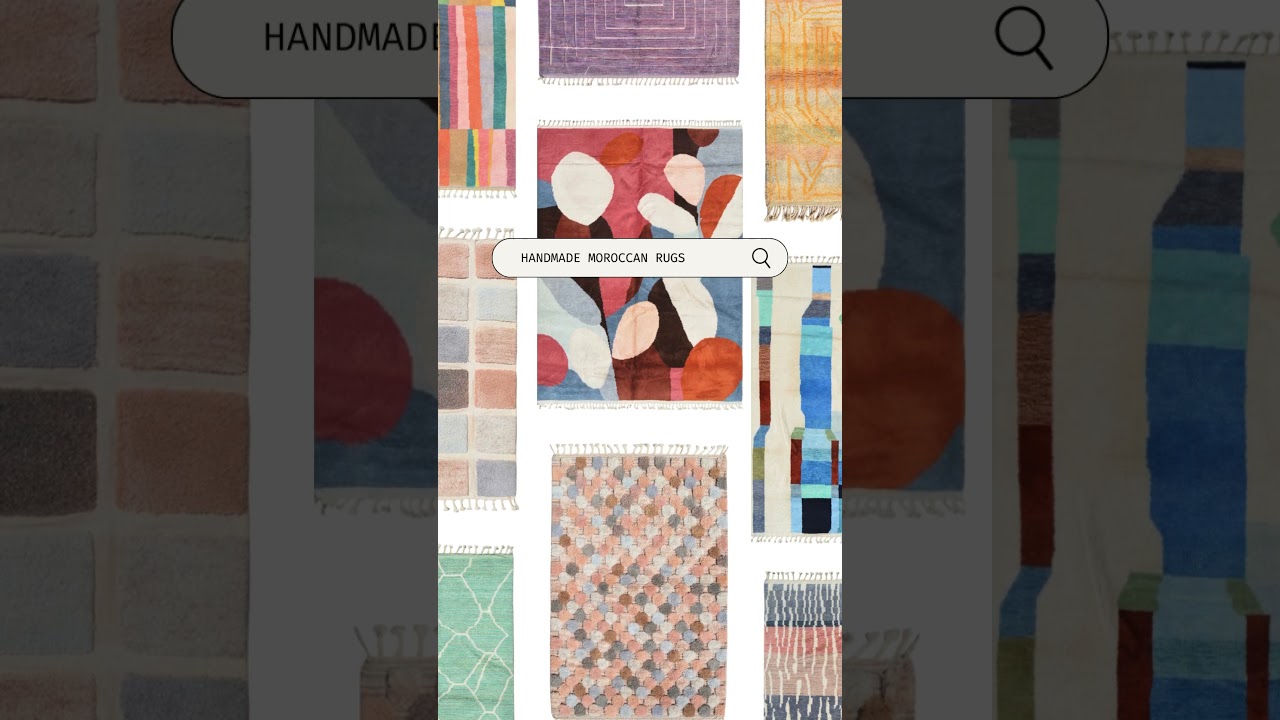 🏡 Elevate Your Home Decor with Handmade Moroccan Rugs