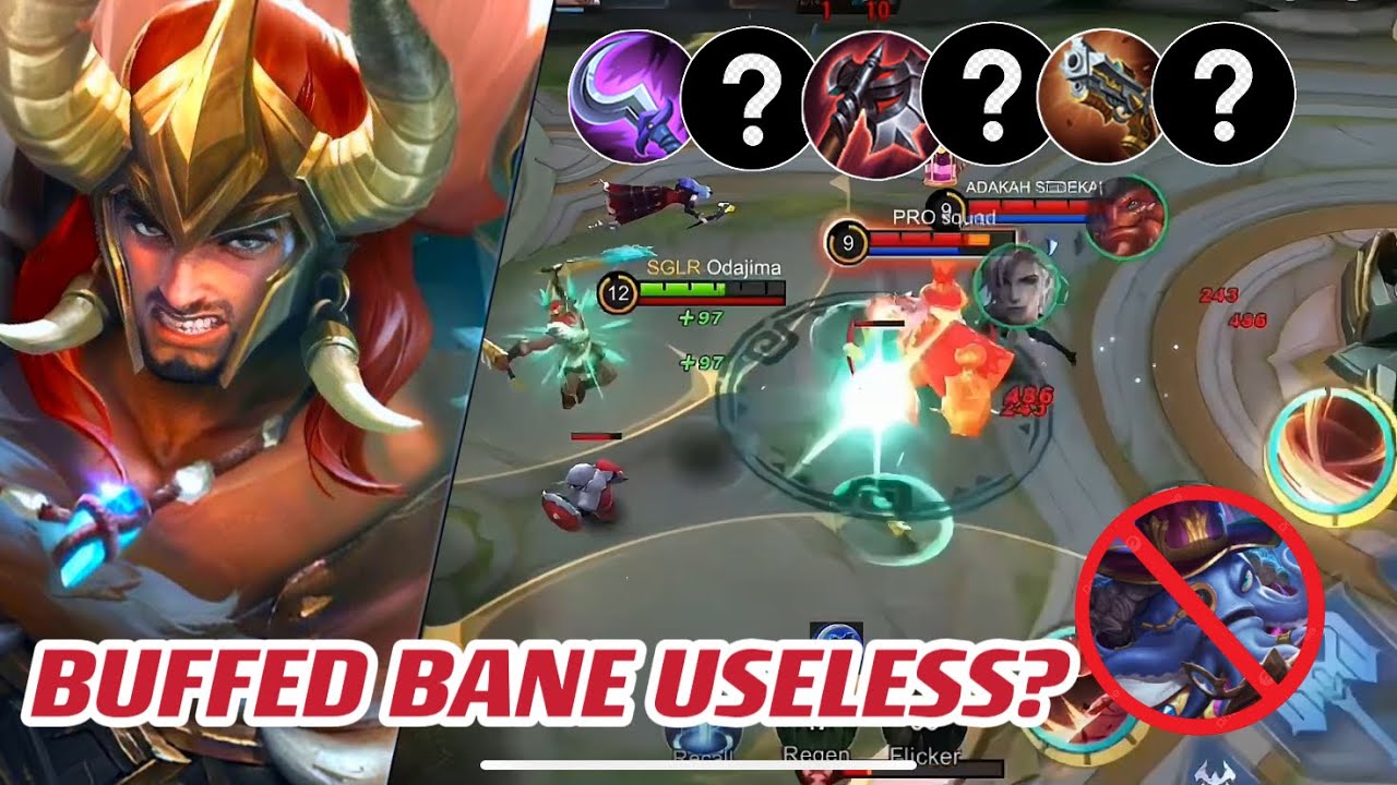 BUFFED BANE IS USELESS WITH THE LAPU LAPU BURST BUILD 2023 | MOBILE LEGENDS | MLBB