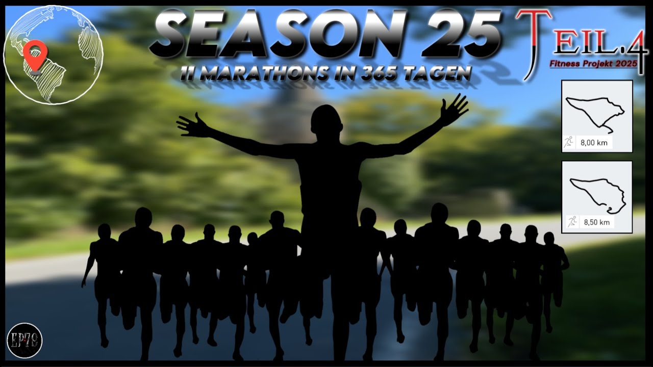 11 Marathons in 365 Tagen | Fitness Projekt 2025 🏃 Teil.4 - Q4 Season25 [4K]