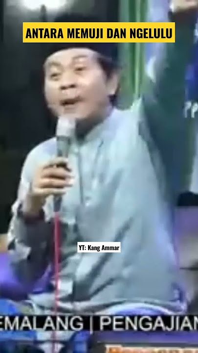KH. ANWAR ZAHID || ANTARA MEMUJI & NGELULU || NGAJI 1 MENIT#shorts #ngaji #anwarzahidlucu