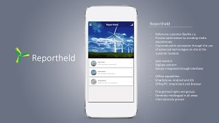 Wind farm maintenance software - Reportheld demo screenshot 4