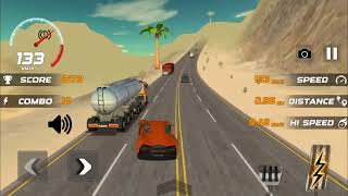 Heavy traffic rider car game - LS8  Endless curvy roads screenshot 5
