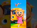 👉 Wheels on the Bus Go Round &amp; Round 🚌 | Kids Rhymes #shorts