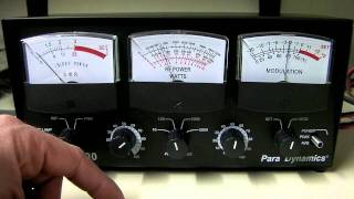 Astatic 600 Para Dynamics 3 Window SWR Wattage Modulation CB Meter Overview