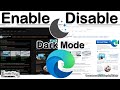 How to Enable or Disable Dark Mode on Microsoft Edge with one click
