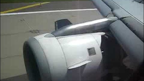 Airbus A319 thrust reverser