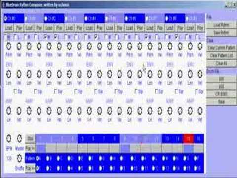 BlueDrum Java Drum Machine