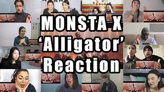 MONSTA X 몬스타엑스 'Alligator' Teaser Reaction Mashup
