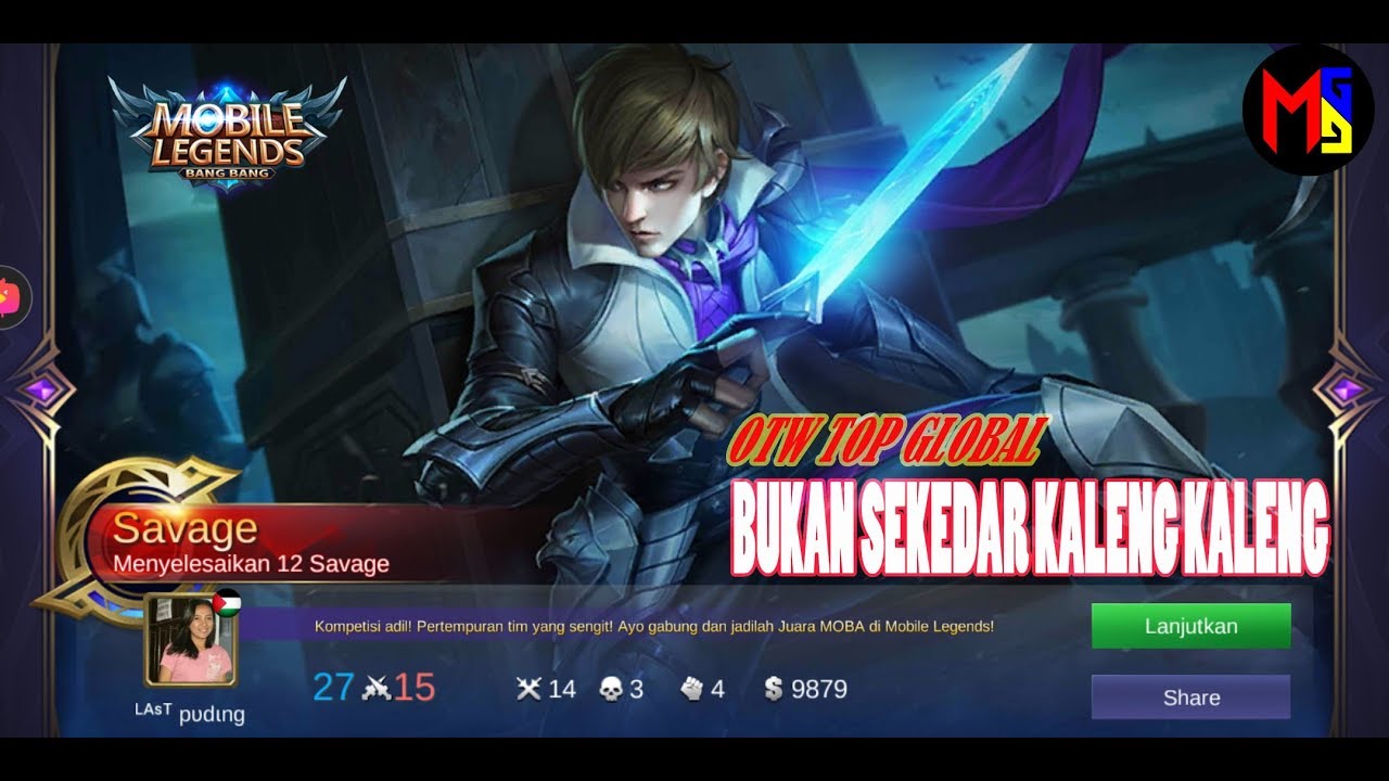 SAVAGE GUSION GAME PLAY  BUKAN KALENG KALENG |GIVEWAY SKIN FANNY STARLIGHT MEMBER ROYAL CALVARY