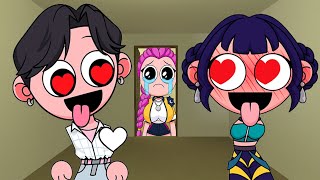 Did Jinu find himself a new Girlfriend? - Rumi is jealous | KPop Demon Hunters X Sprunki in Gmod