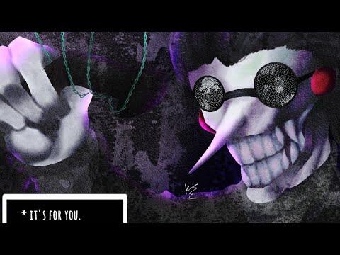 [deltarune] spamton (big shot) speedpaint