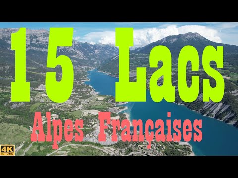 Mon TOP 15 des plus BEAUX LACS des ALPES Française jusqu'à 2503 Mètres d'ALTITUDE depuis les AIRS