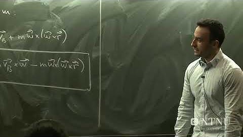 Classical Mechanics lecture 25 Rigid body motion Part 1 - Jacob Linder