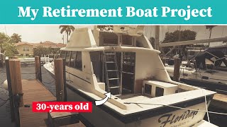 Did I make a MISTAKE buying this HUGE OLD Boat ? The neverending Boat Resto Project.