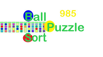 Ball Sort Puzzle Level 985