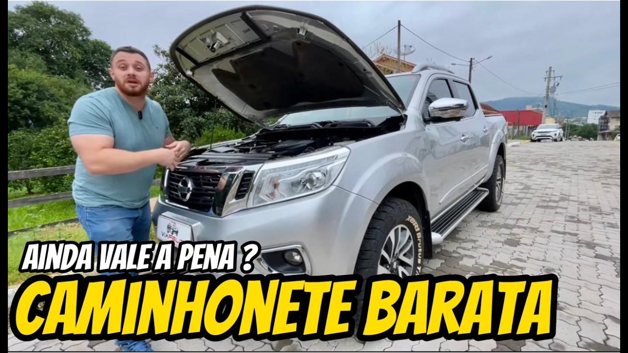 MELHOR QUE HILUX, LHE APRESENTO A Nissan frontier LE 2.3 turbo 2021, vale a pena？ defeitos frontier
