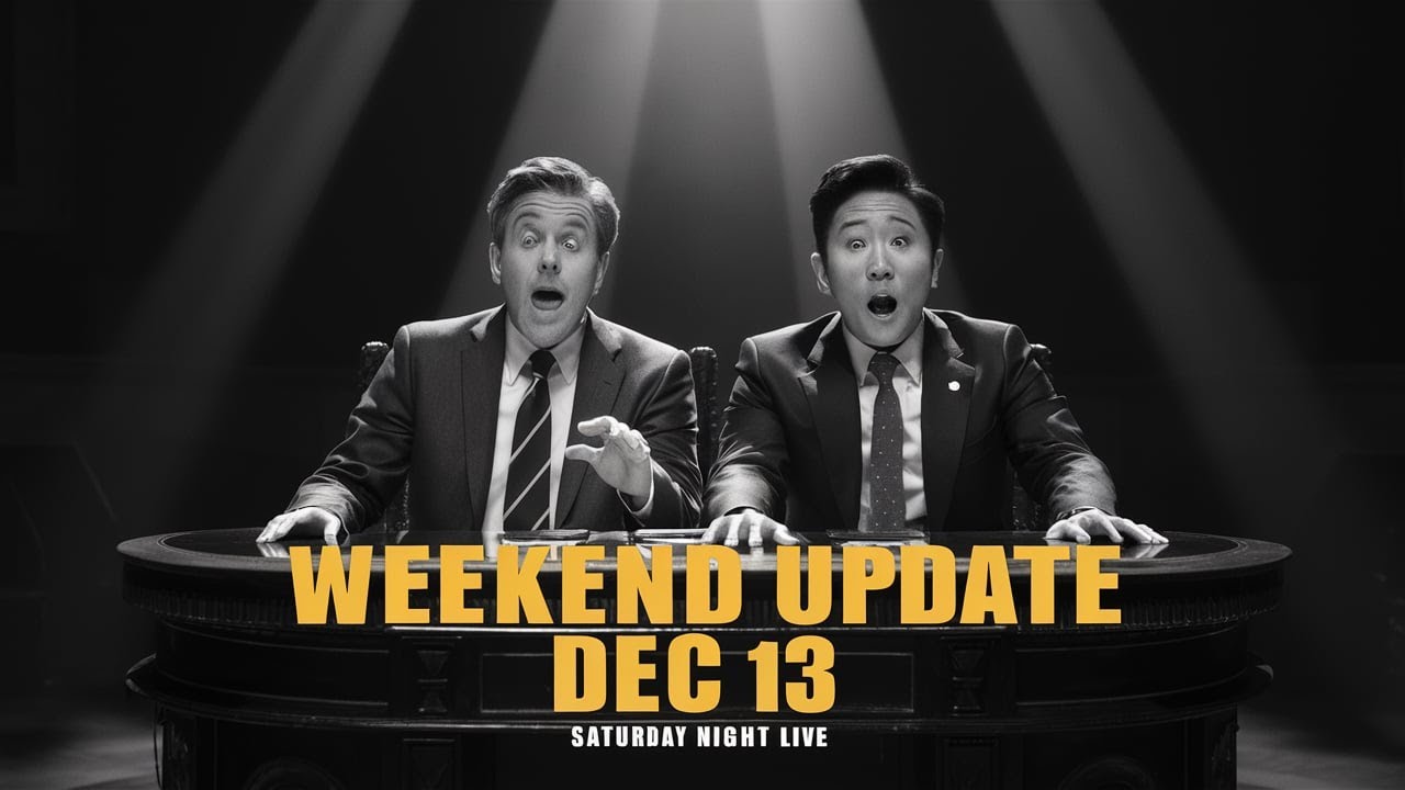 Weekend Update Full Segment | SNL Dec 13, 2025 | Colin Jost & Michael Che Highlights
