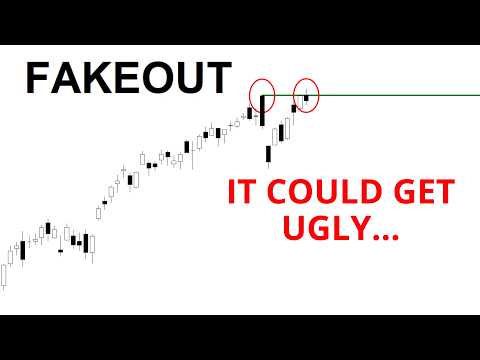 Video preview for We have been warning you for a few days now, here on this channel, about this resistance at $574 on the QQQ. Although this is not surprising to us, today's reaction is particularly dangerous precisely because, despite seeing a new all-time high, this loss of momentum with a negative close, after a f