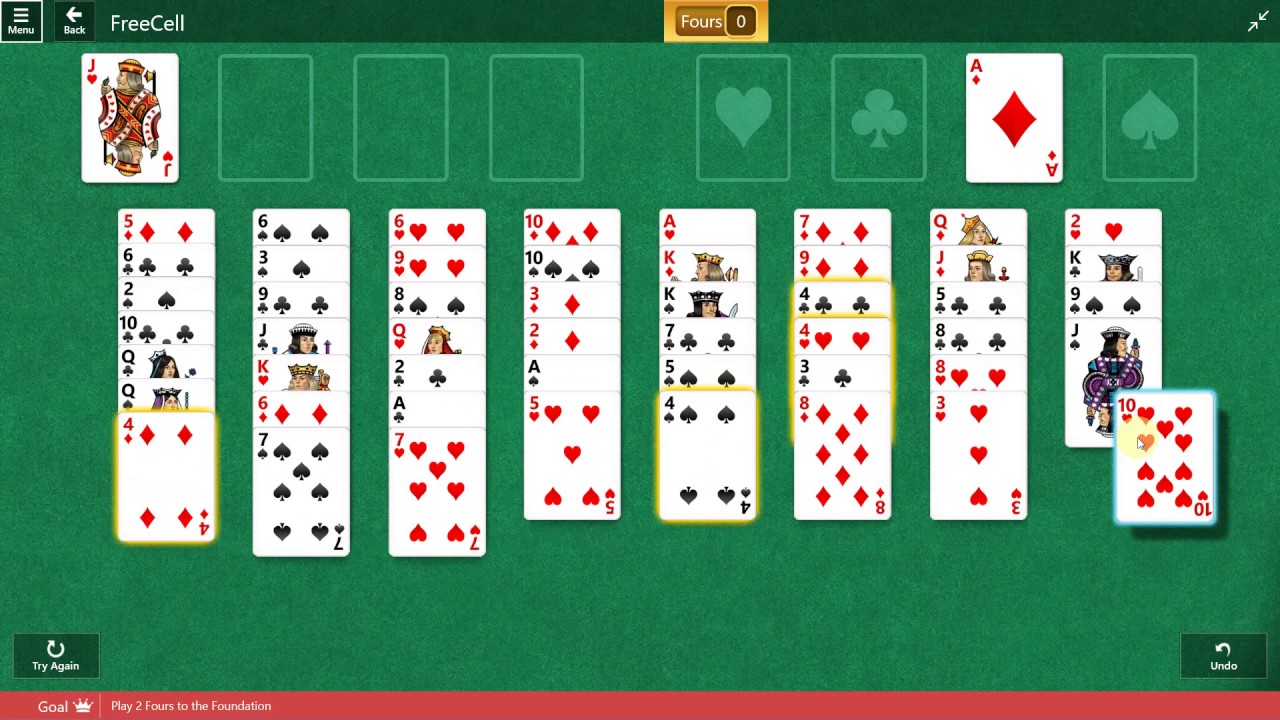 Microsoft Solitaire Collection Freecell November 21 2016 Youtube
